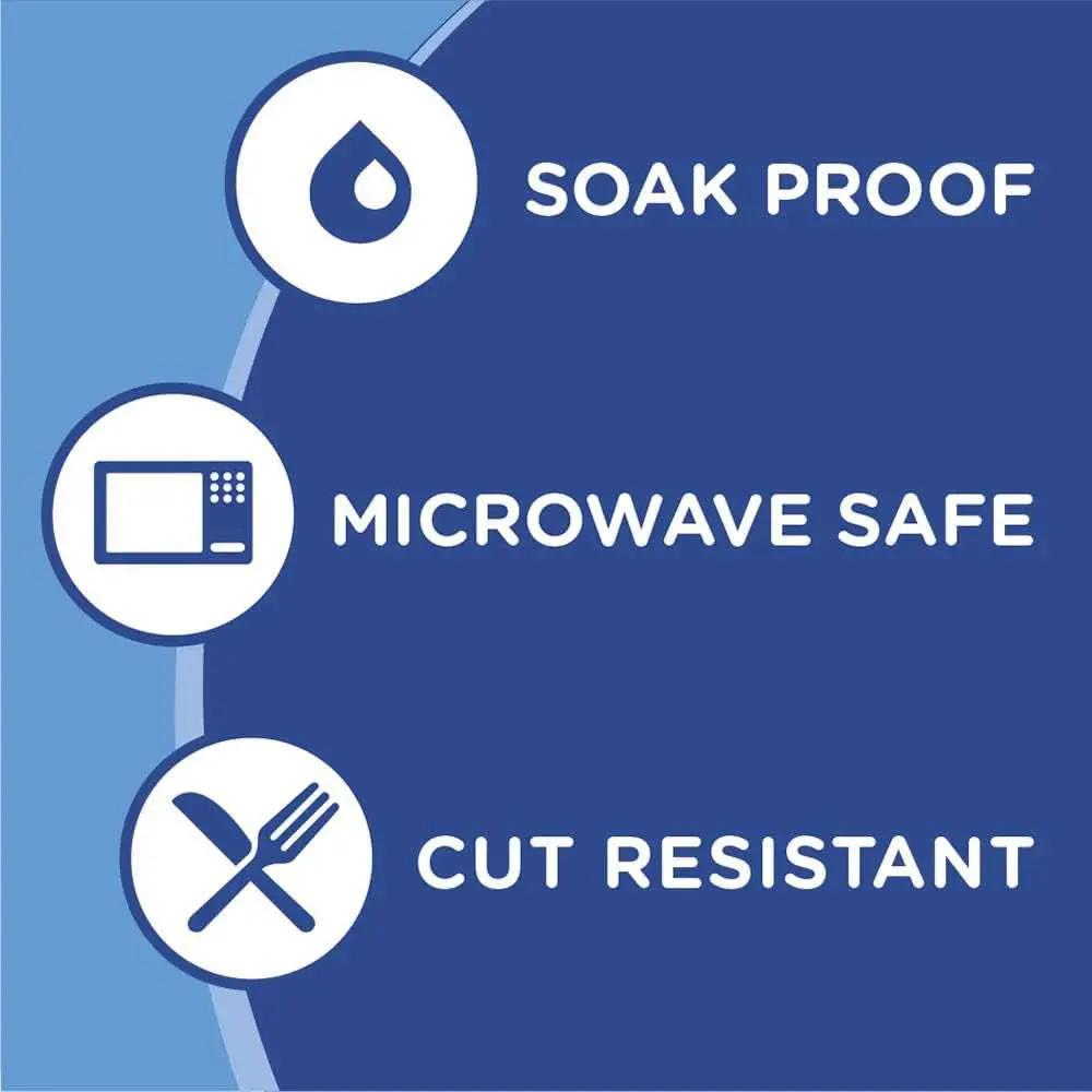Disposable Paper Plates 6.87 Inch Microwave Safe 600 Count from PriceLows™