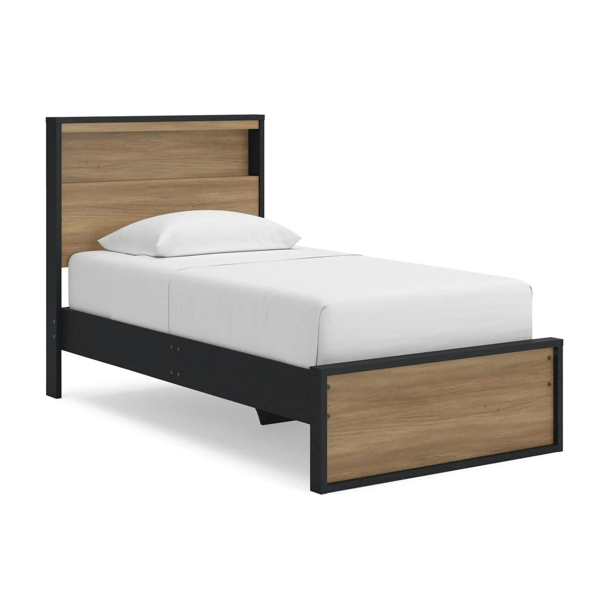 Kozmour Bookcase Complete Bed Frame | 3 Pieces | Bedroom Furniture | Bedroom