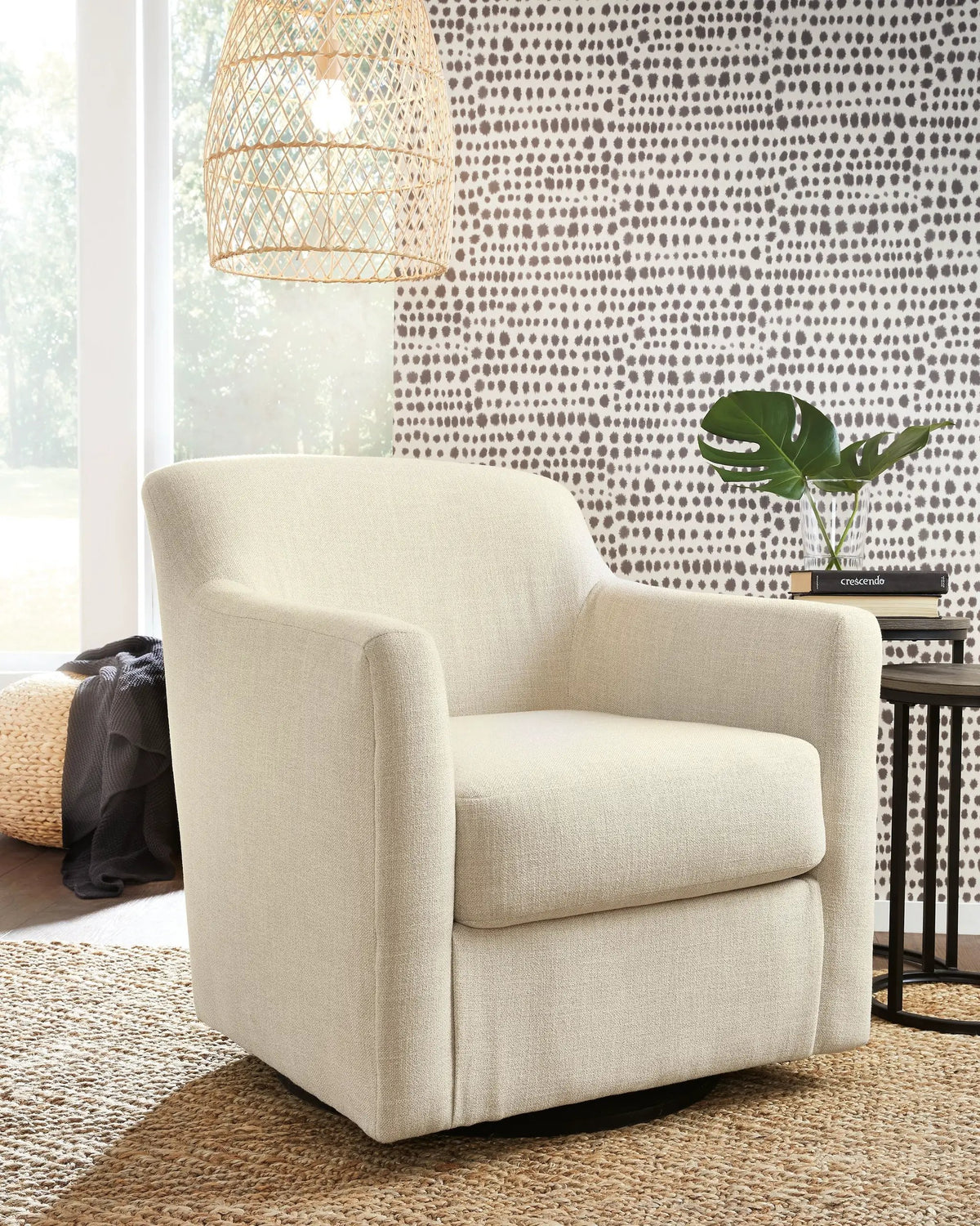 Bradney Swivel Accent Chair | High-Design Aesthetic | Affordable Style | 33 Inch Height