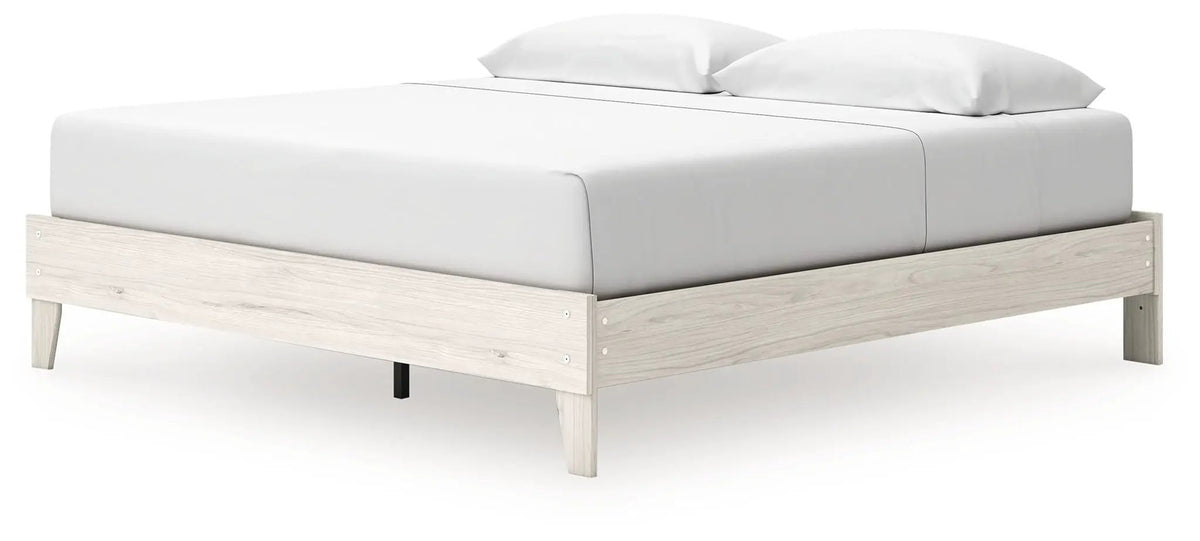 Socalle Platform Bed | Space-Saving Design | Clean-Lined Profile | Contemporary Style