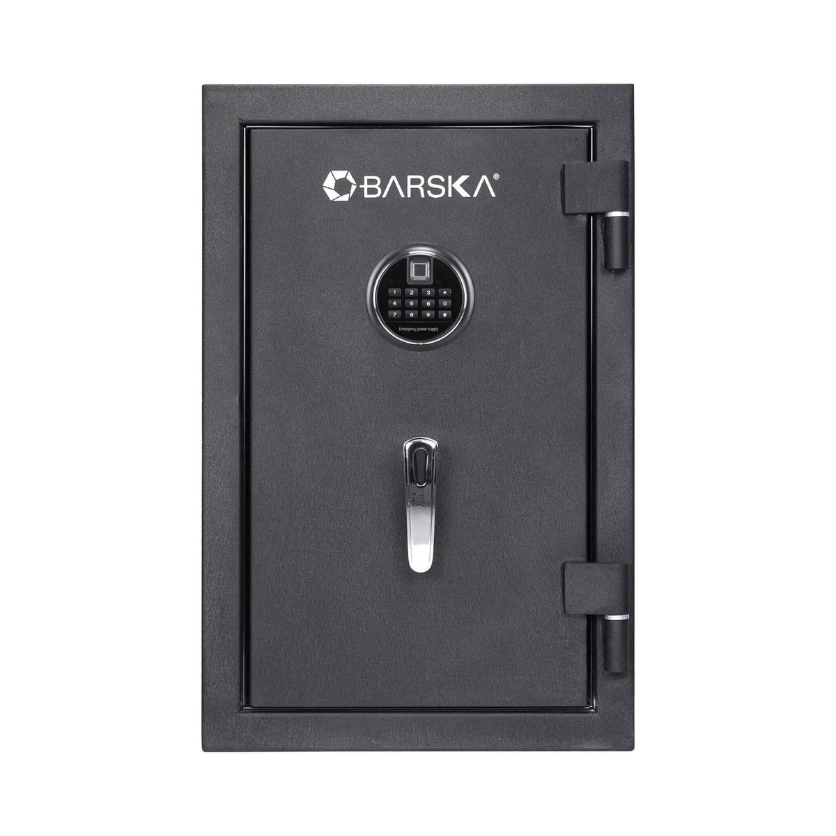 Fire Resistant Safe | Barska 2.02 CF Capacity | Biometric Keypad | Solid Steel Construction