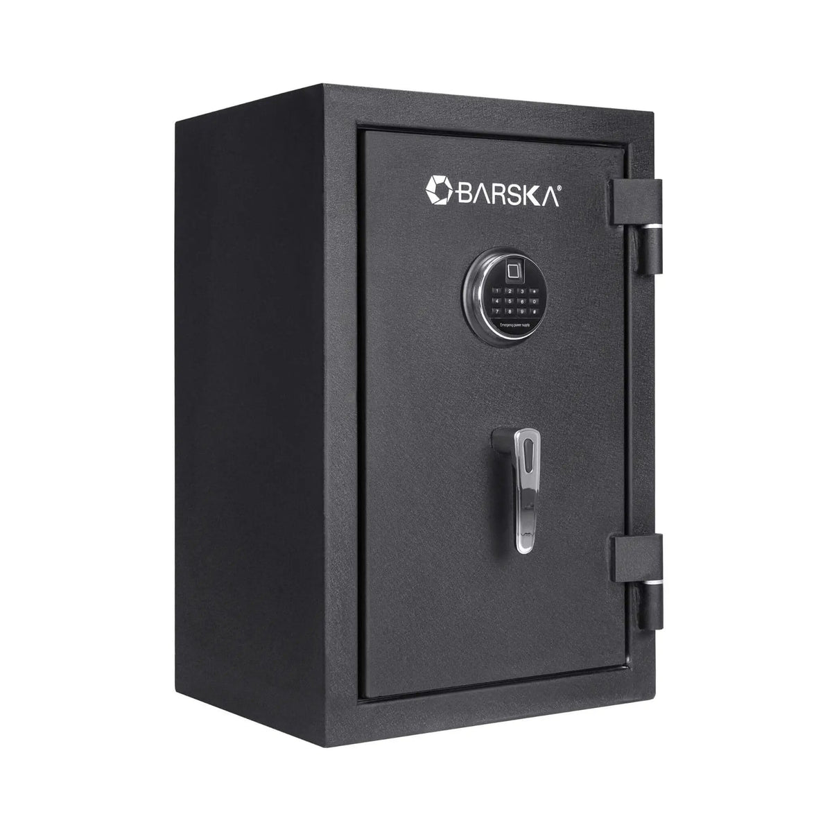 Fire Resistant Safe | Barska 2.02 CF Capacity | Biometric Keypad | Solid Steel Construction