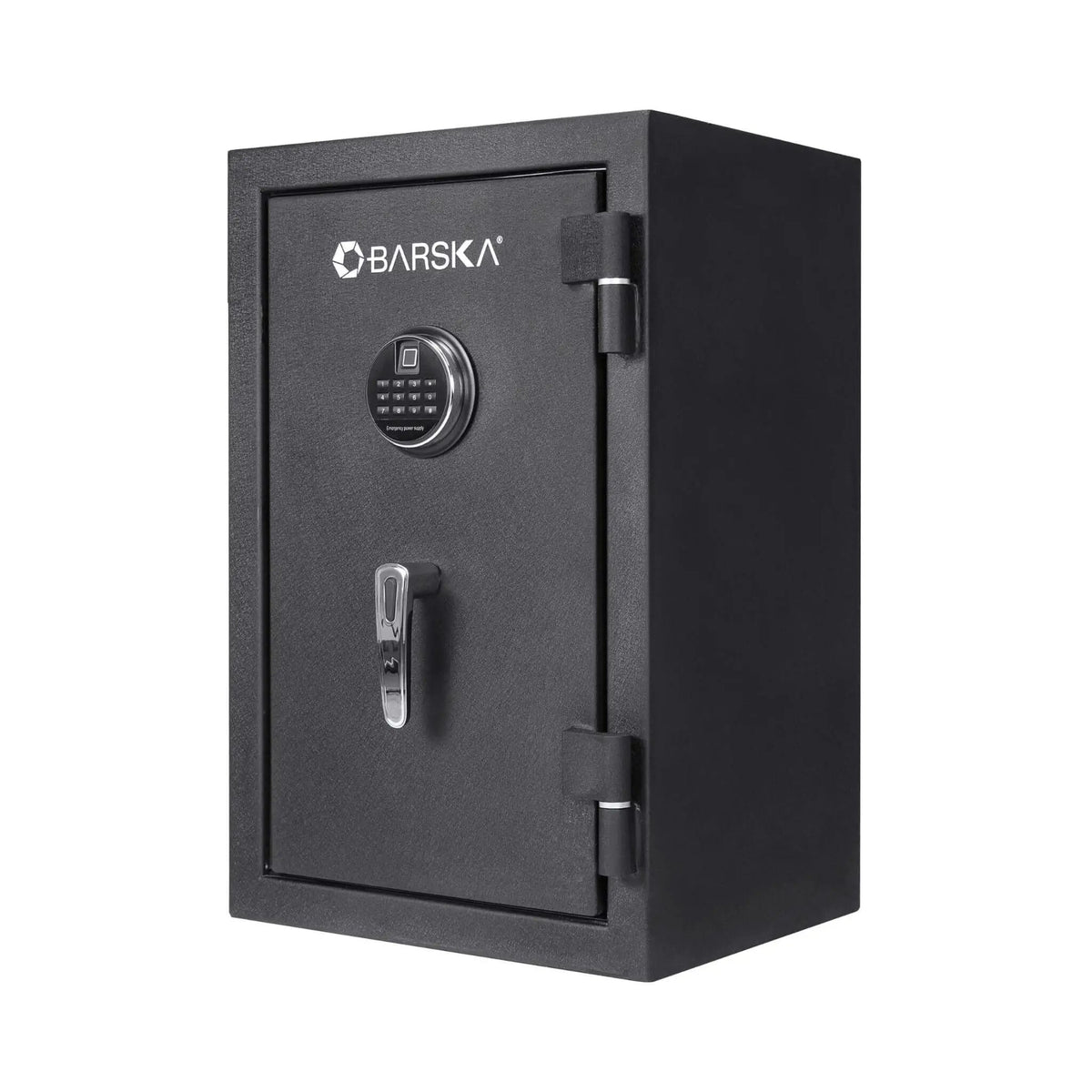 Fire Resistant Safe | Barska 2.02 CF Capacity | Biometric Keypad | Solid Steel Construction
