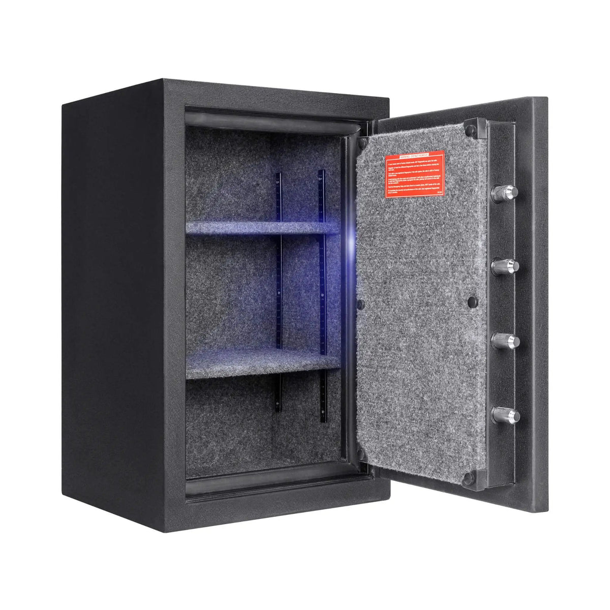 Fire Resistant Safe | Barska 2.02 CF Capacity | Biometric Keypad | Solid Steel Construction