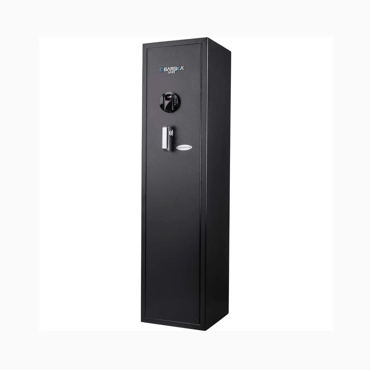 Biometric Rifle Gun Safe | Barska 4.33 CF Capacity | Fingerprint And Digital Keypad Access | Heavy-Duty Steel