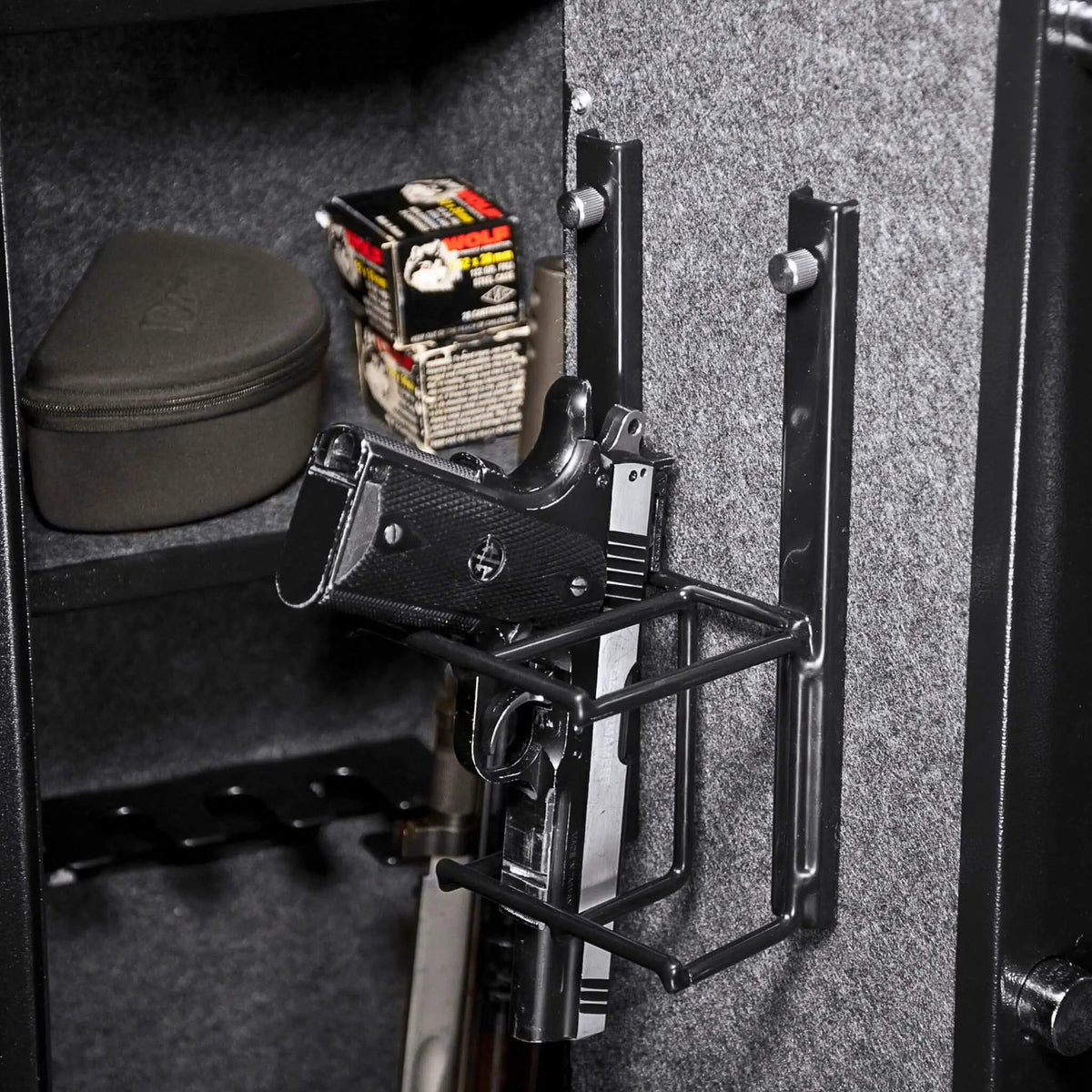 Tall Biometric Rifle Safe | Barska 5.51 CF Capacity | Pry-Resistant Solid Steel | Biometric Keypad