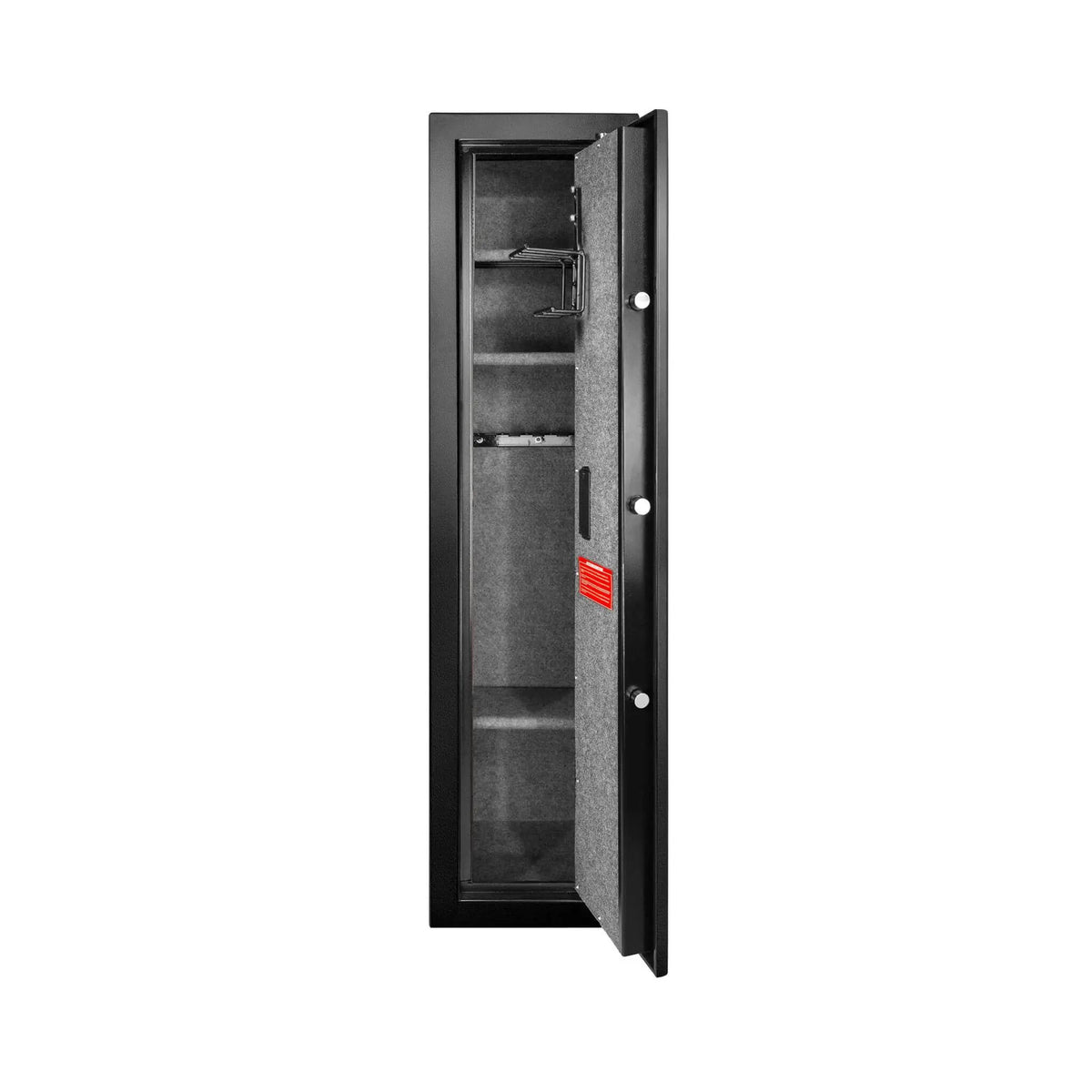 Tall Biometric Rifle Safe | Barska 5.51 CF Capacity | Pry-Resistant Solid Steel | Biometric Keypad
