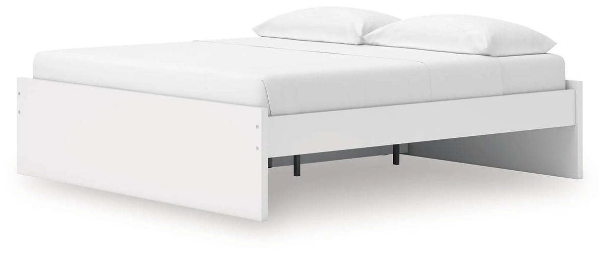 Platform Bed | Four Storage Drawers | Clean Minimal Design