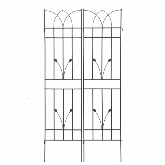 Metal Garden Trellis | Rustproof | 36.5 Inch Width | 71 Inch Height