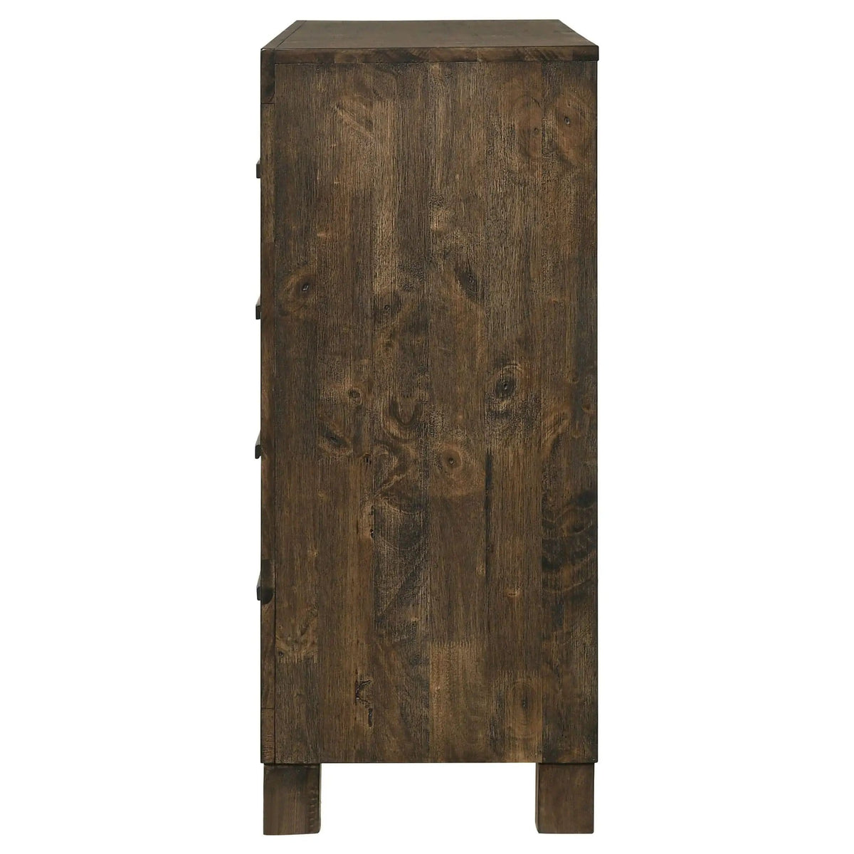 Woodmont 8-drawer Dresser Rustic Golden | 57.5 x 16.25 x 39 in | Wood | Brown