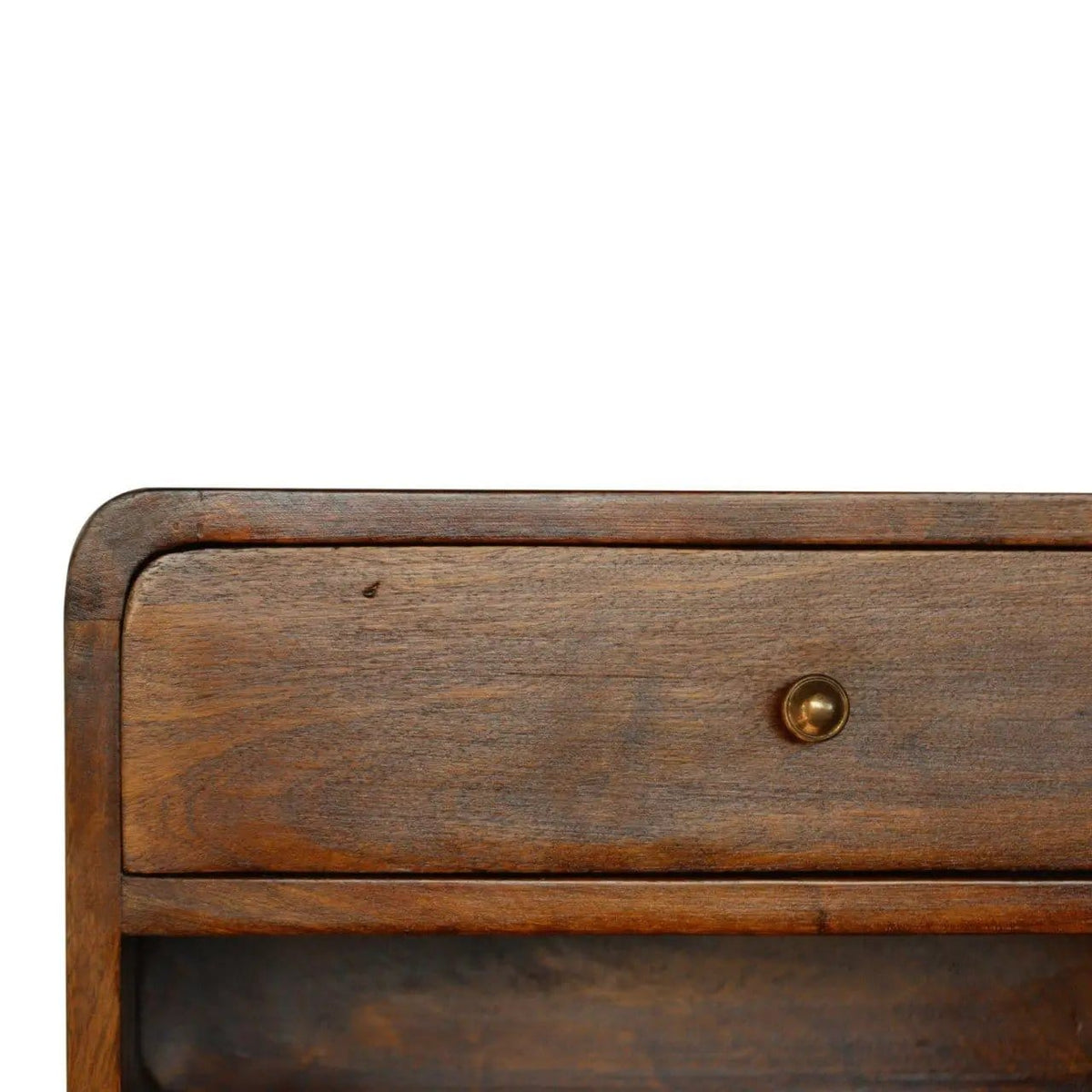 Curve Upper Slot Floating Nightstand | 6 Pieces | Bedroom Furniture | Bedroom