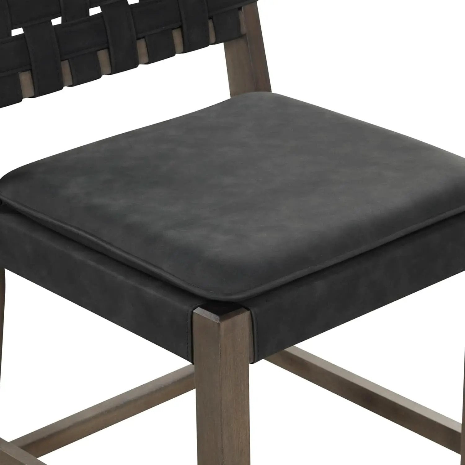 Cohen Mid Century Leather Bar Stool Counter Height from PriceLows™