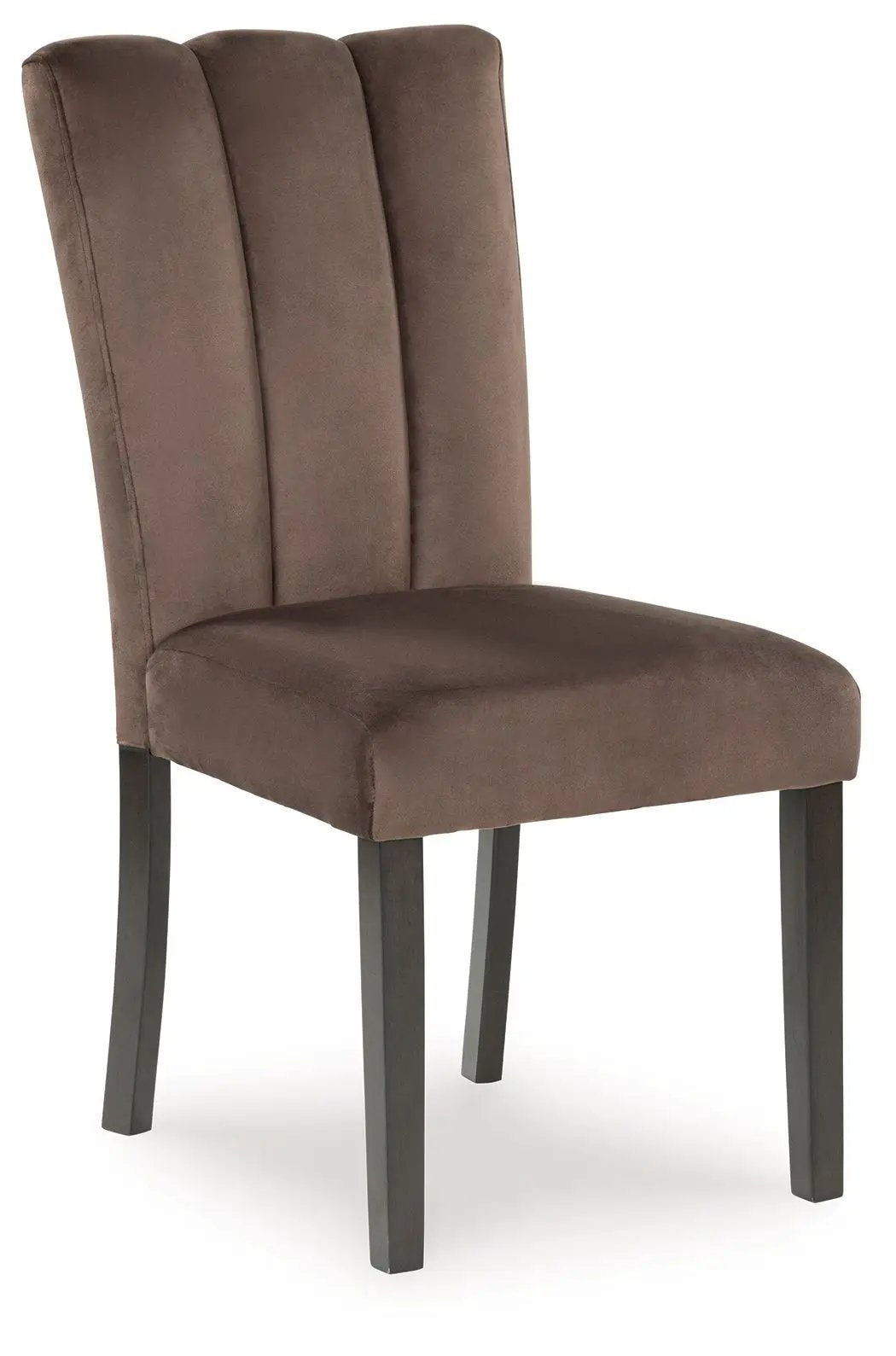 Jeshina Dining Side Chairs | Set Of 2 | Mocha | Upholstered Seats