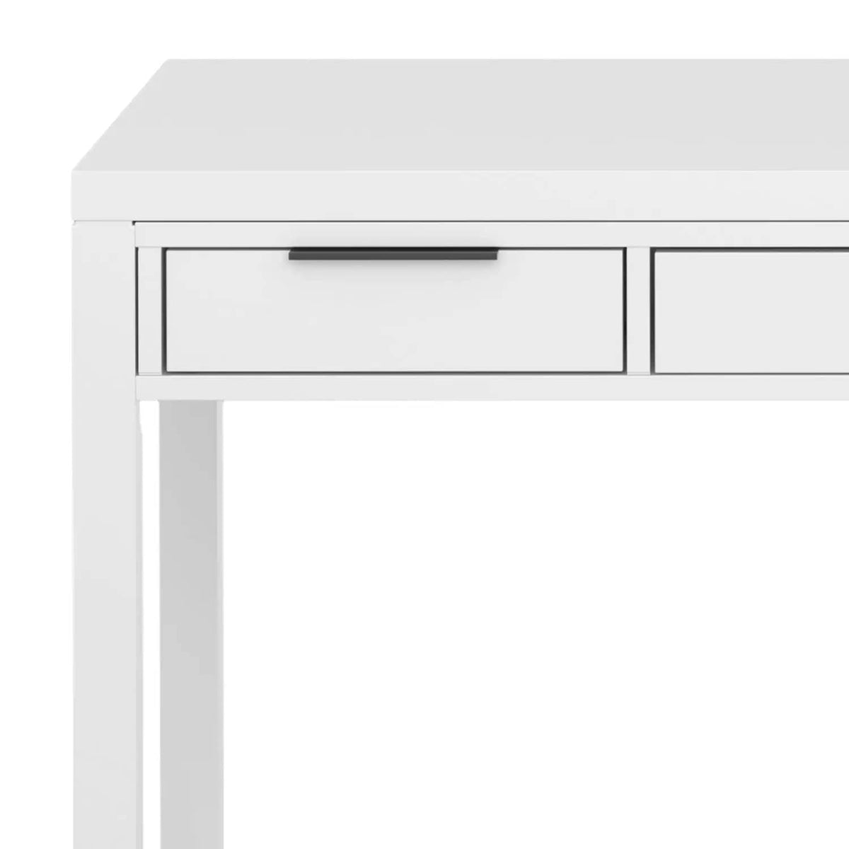 Hollander Handcrafted Desk | 4 Pieces | Solid Wood | Home Office