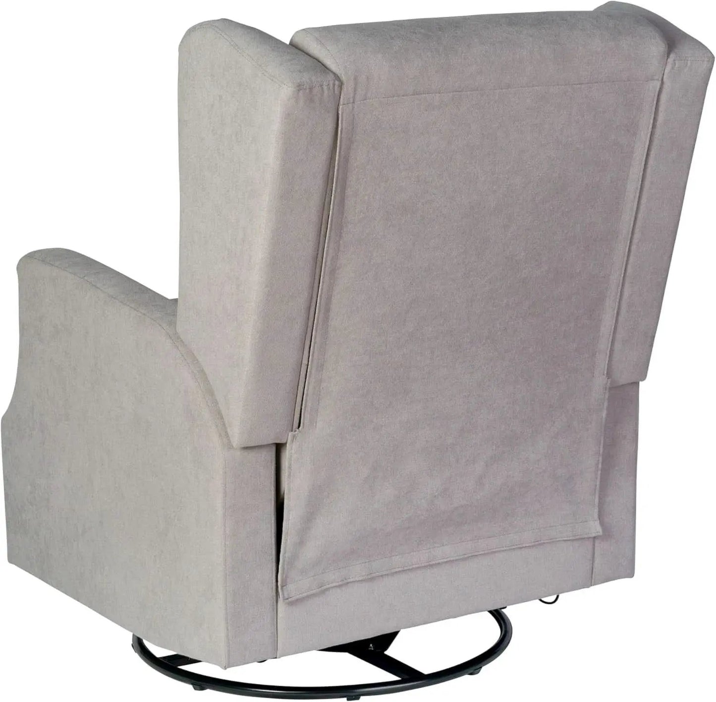 Omma Swivel Glider Rocking Recliner 360 Degree Swivel Light Gray from PriceLows™