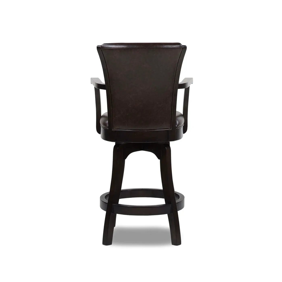 Williams Swivel Bar Stool | Counter Height | High Backrest | Sturdy Armrests