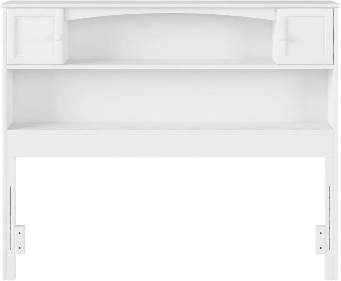 Newport Full Size Bookcase Headboard With Charger White from PriceLows™
