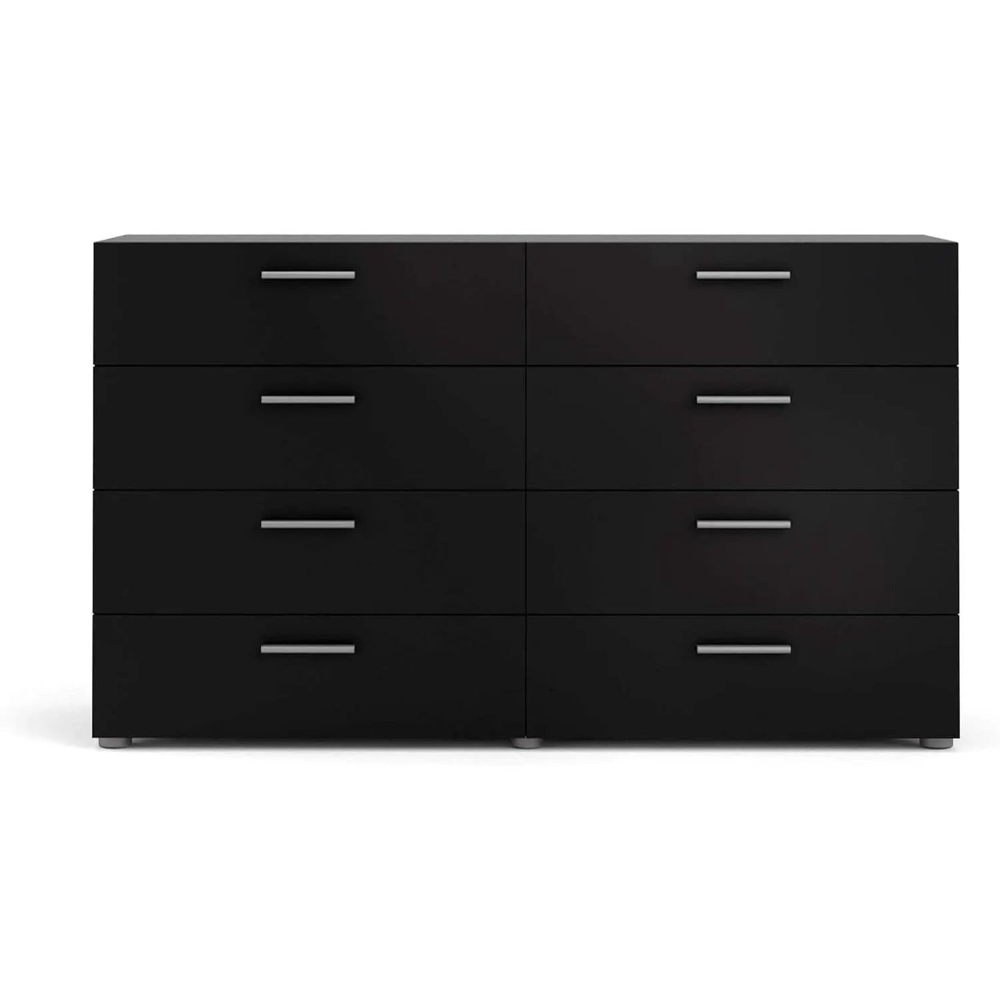 Black 8 Drawer Dresser For Bedroom With Compact Storage from PriceLows™