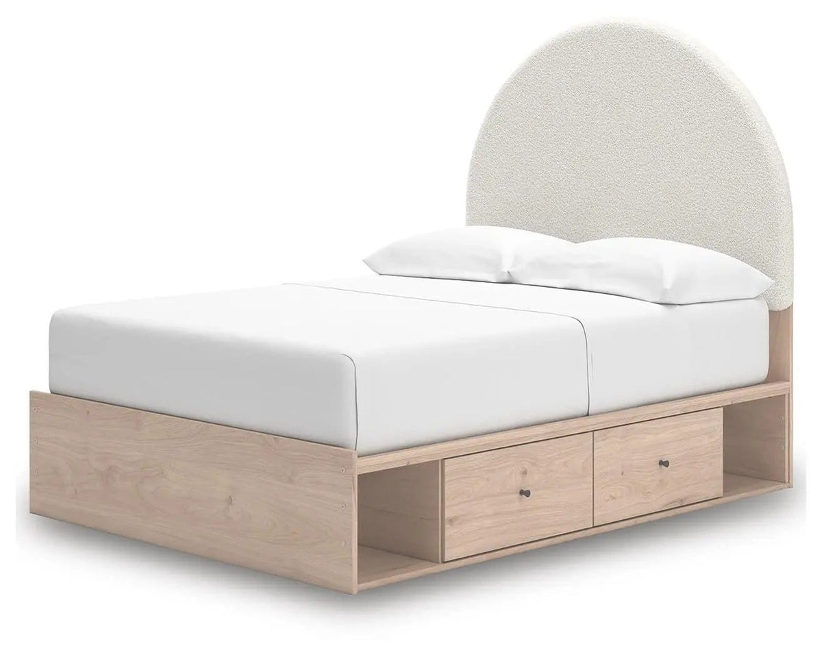 Arloster Upholstered Panel Bed | 6 Pieces | Bedroom Furniture | Bedroom