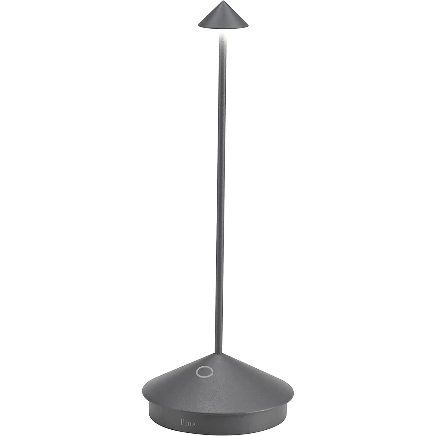 Pina Pro Cordless LED Table Lamp Dark Grey Indoor Outdoor from PriceLows™