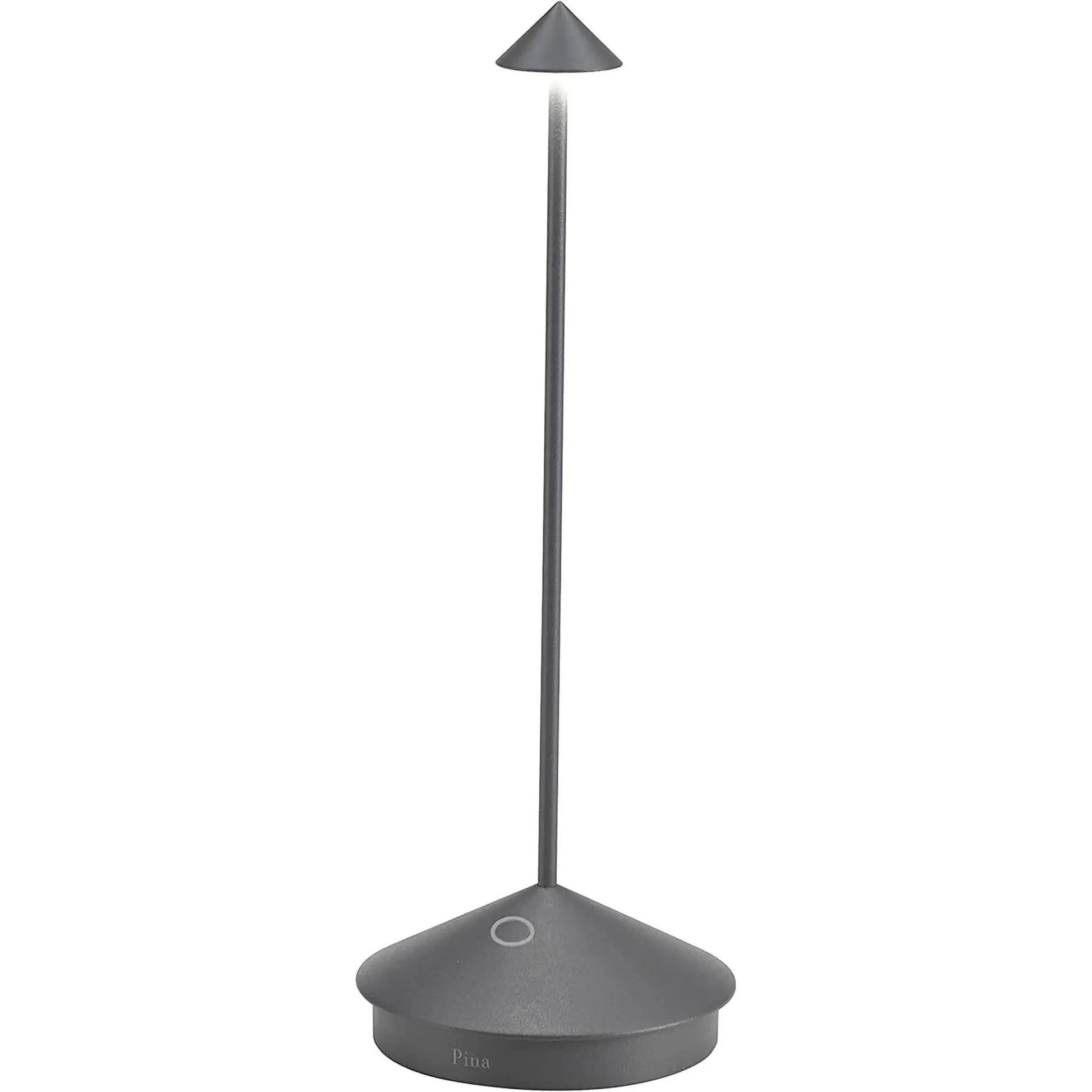 Pina Pro Cordless LED Table Lamp Dark Grey Indoor Outdoor from PriceLows™