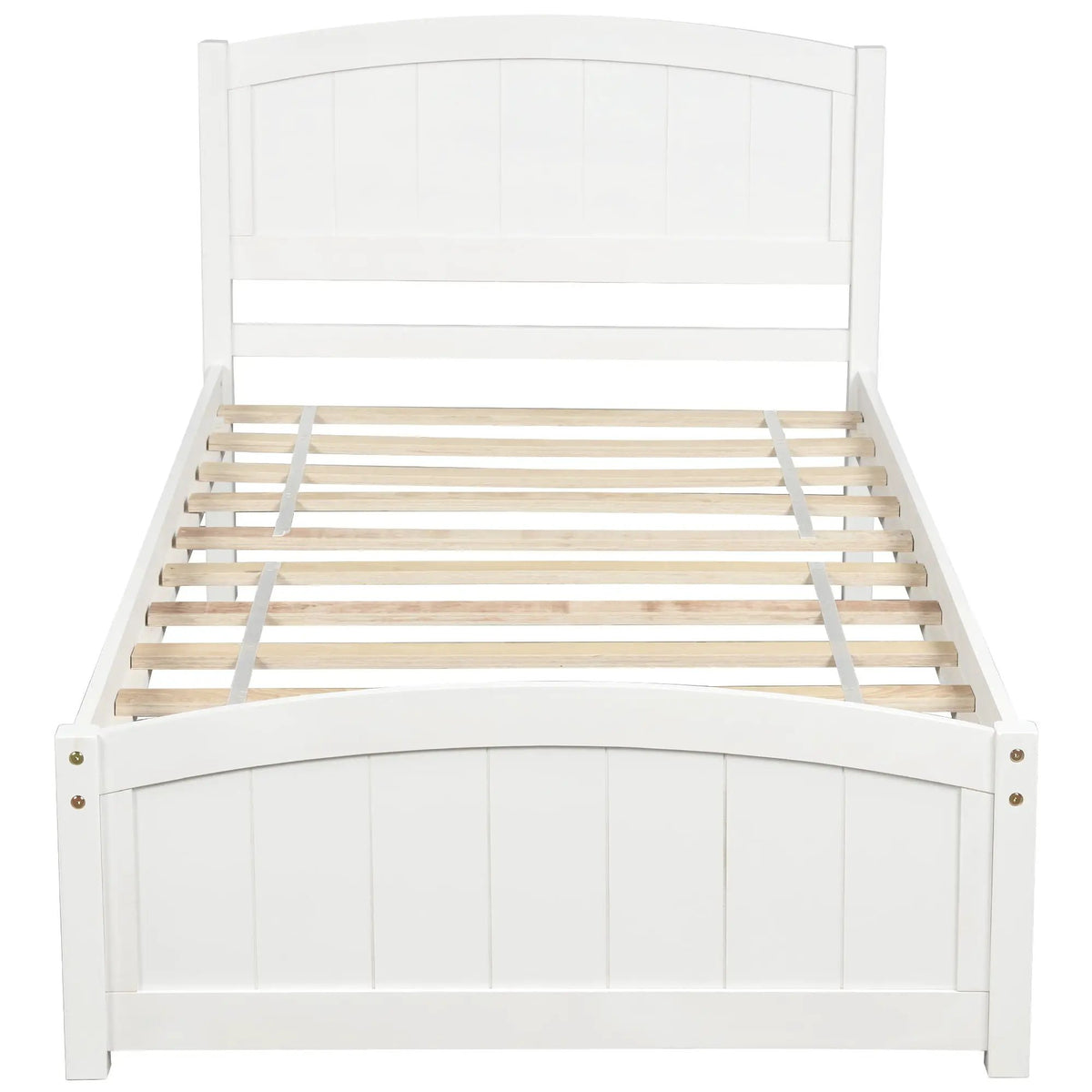 Wood Platform Bed | Headboard And Footboard | Slat Support | Minimalist Style