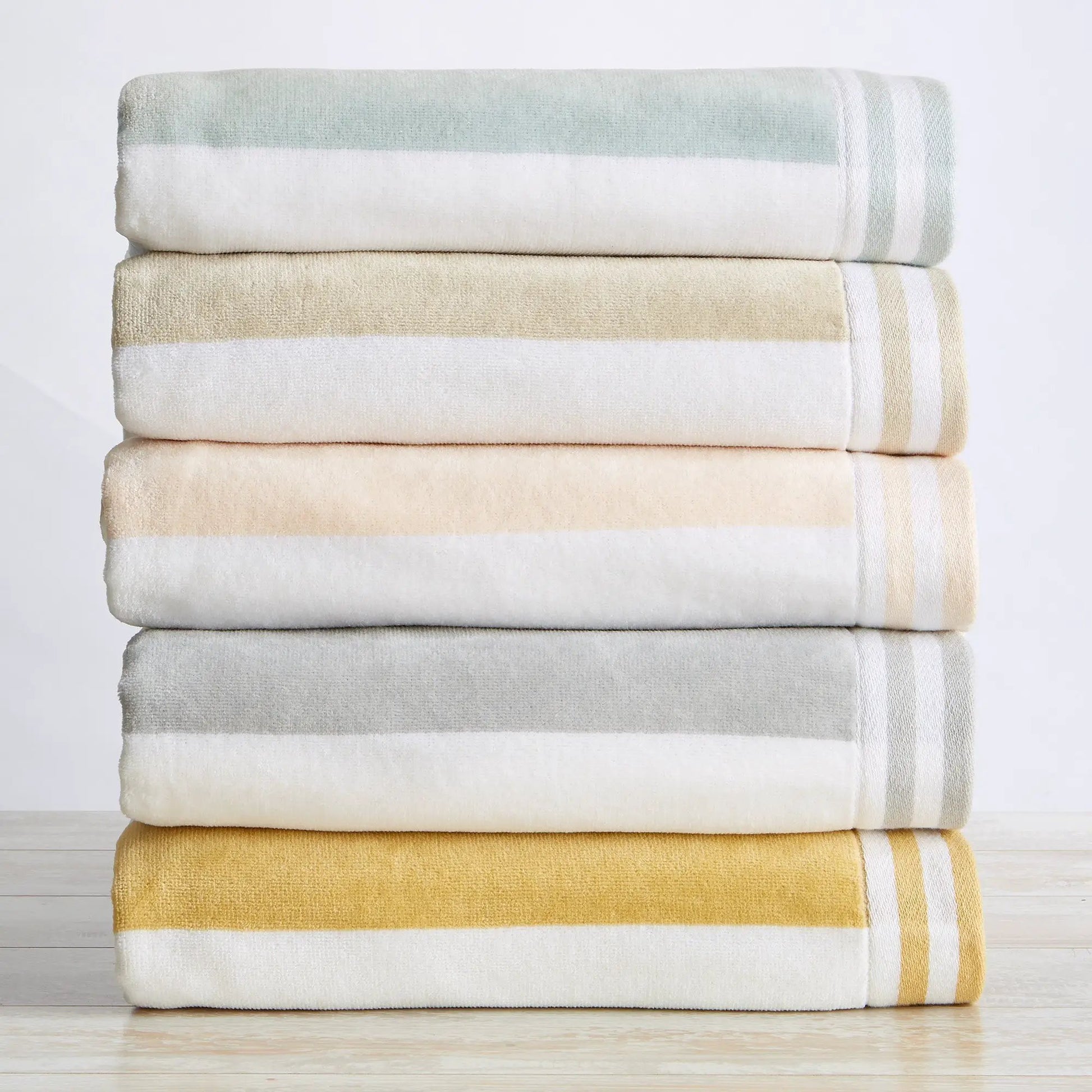 Striped Cabana Beach Towel - Edgartown Collection from PriceLows™