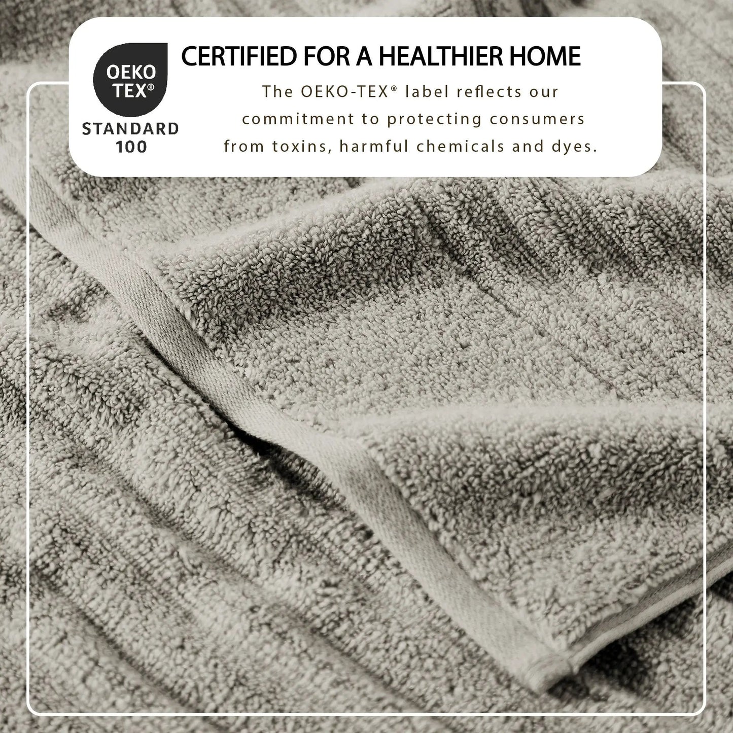Luxury Combed Cotton Bath Towel Set - Karina Collection from PriceLows™