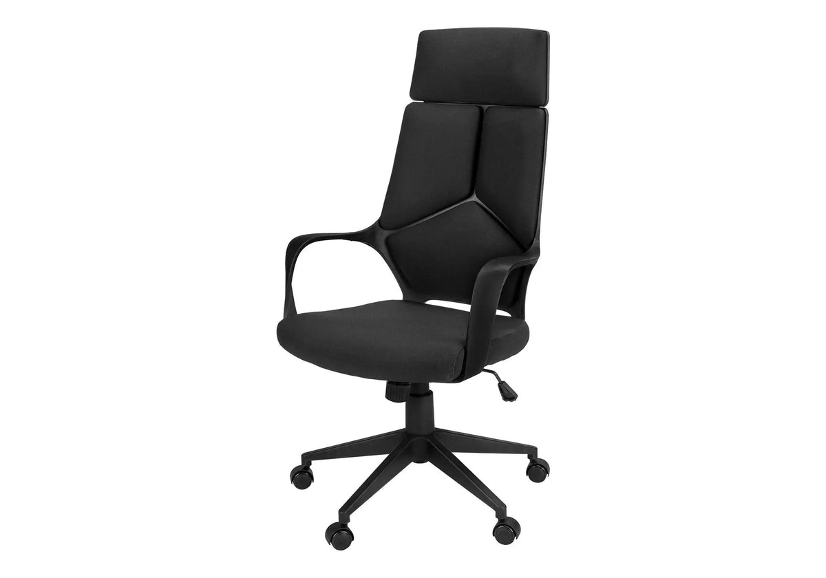 High-Back Executive Swivel Chair | Integrated Support | Armrests | 45.75 Inch Height