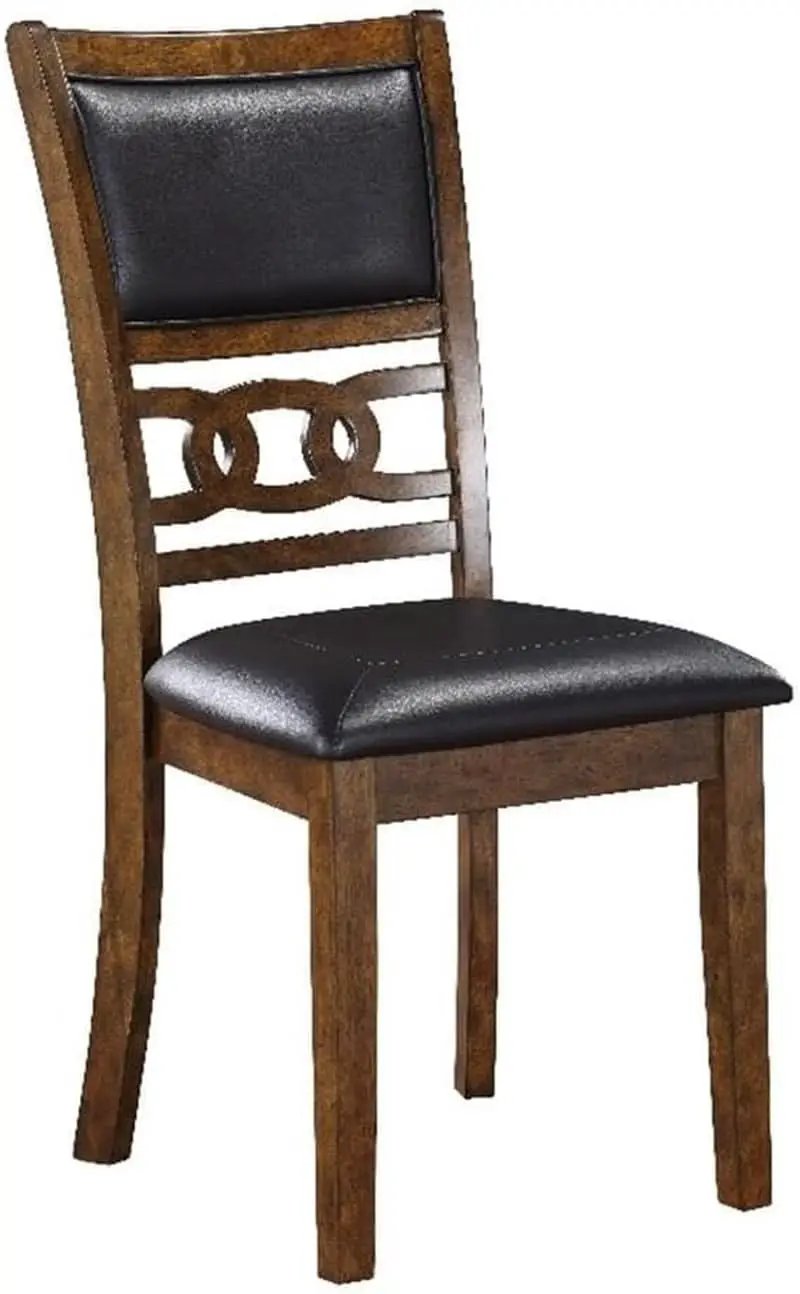 Gia Dining Chairs Set Of 2 Brown Dining Room Seating from PriceLows™