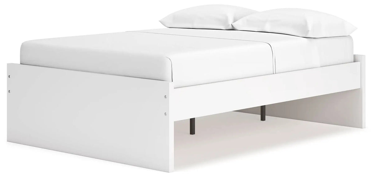 Platform Bed | Four Storage Drawers | Clean Minimal Design