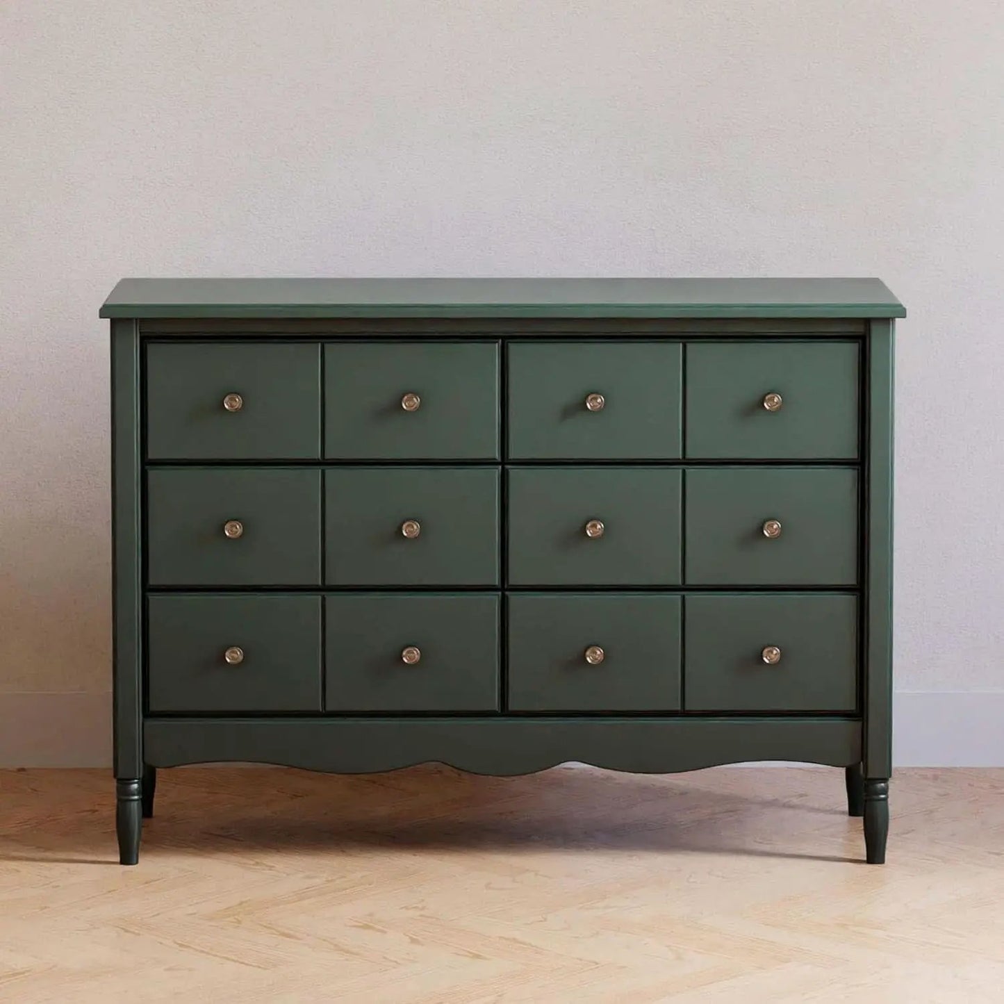 Liberty Forest Green Six Drawer Dresser With Knobs from PriceLows™