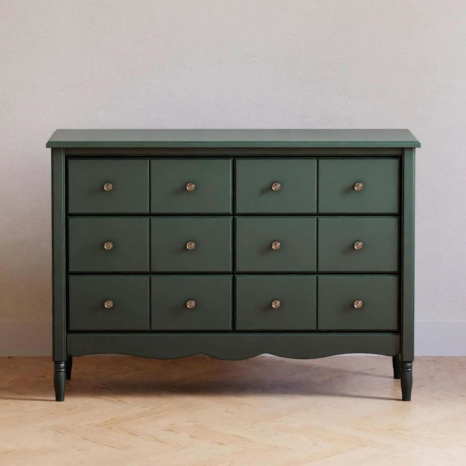 Liberty Forest Green Six Drawer Dresser With Knobs from PriceLows™