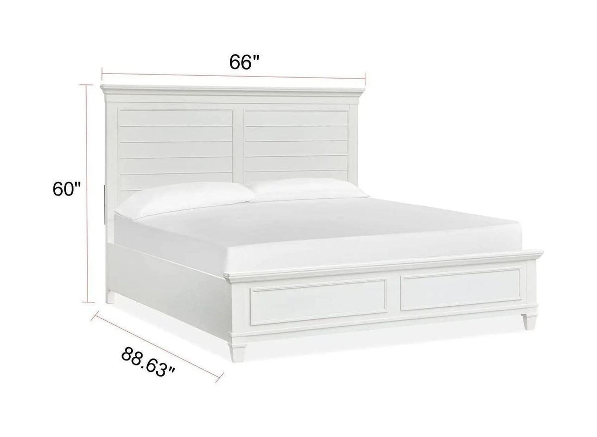Charleston Complete Panel Bed | 6 Pieces | Bedroom Furniture | Bedroom
