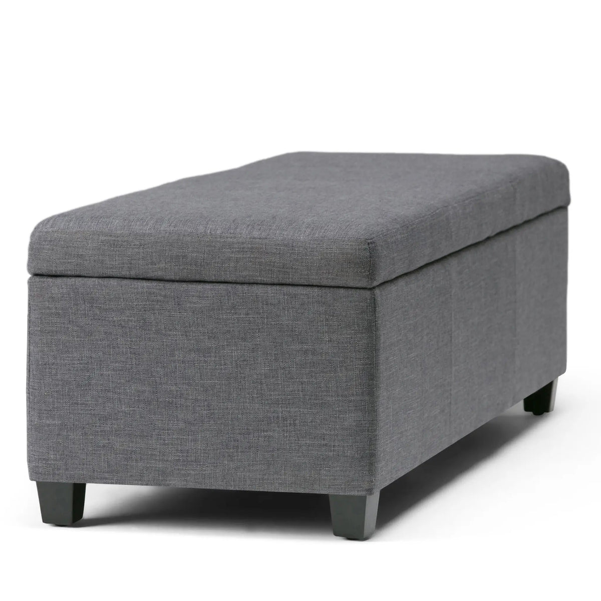 Storage Ottoman Bench | Solid Wood Frame | High Density Foam