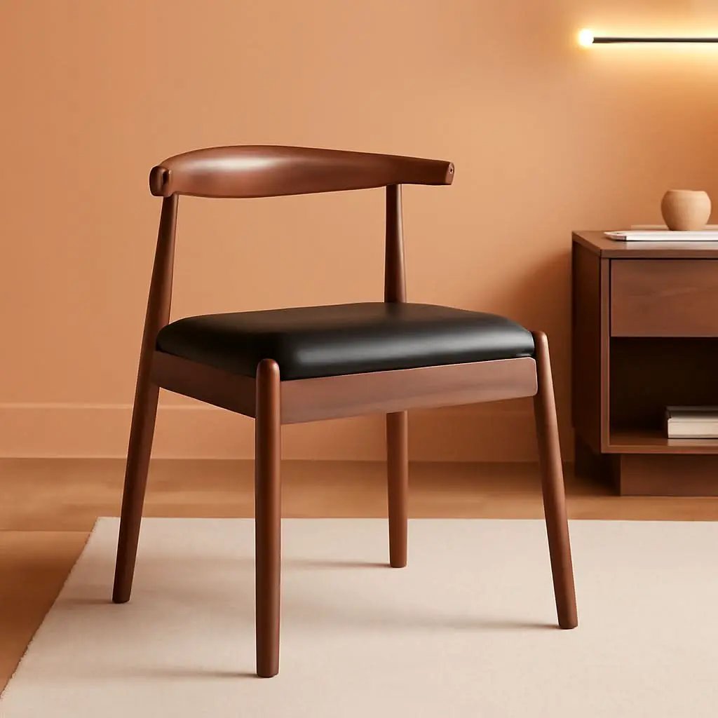 Midcentury Dining Chairs With Durable Premium Rope from PriceLows™