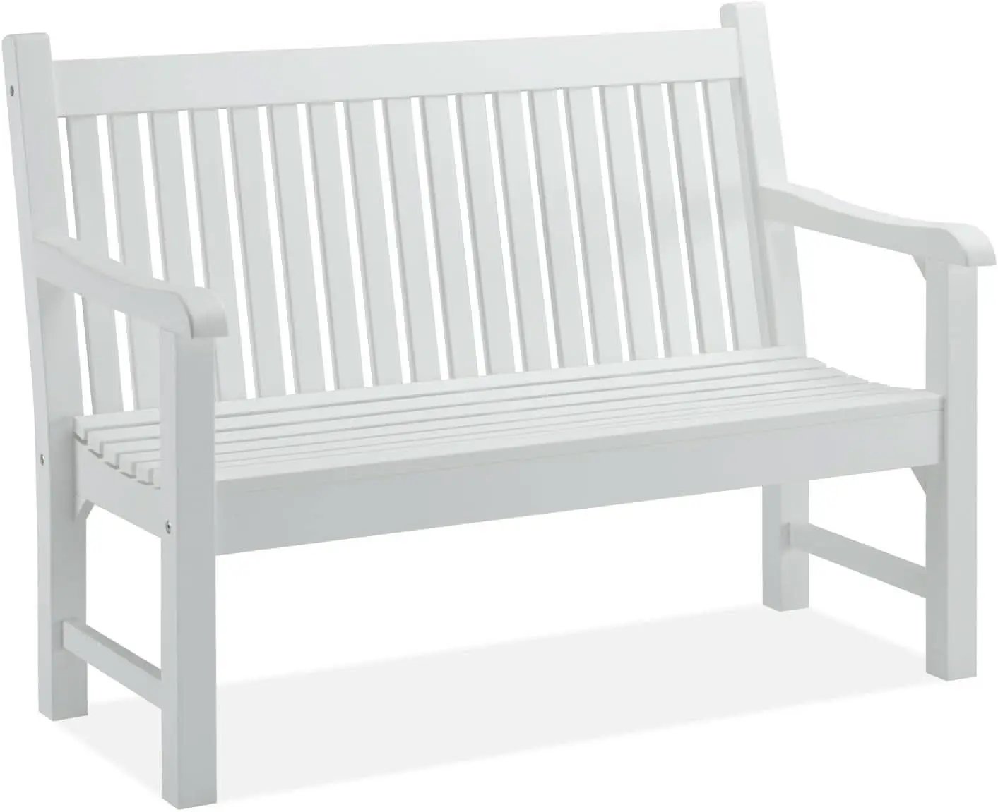 Two Person Weatherproof Poly Lumber Outdoor Bench Seating from PriceLows™