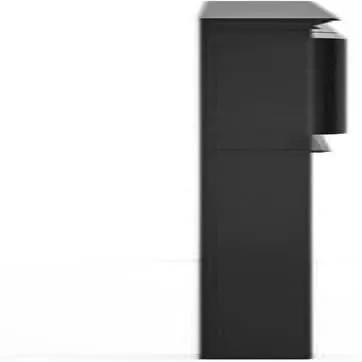Stylish Black Queen Headboard with Raised Panel Design from PriceLows™