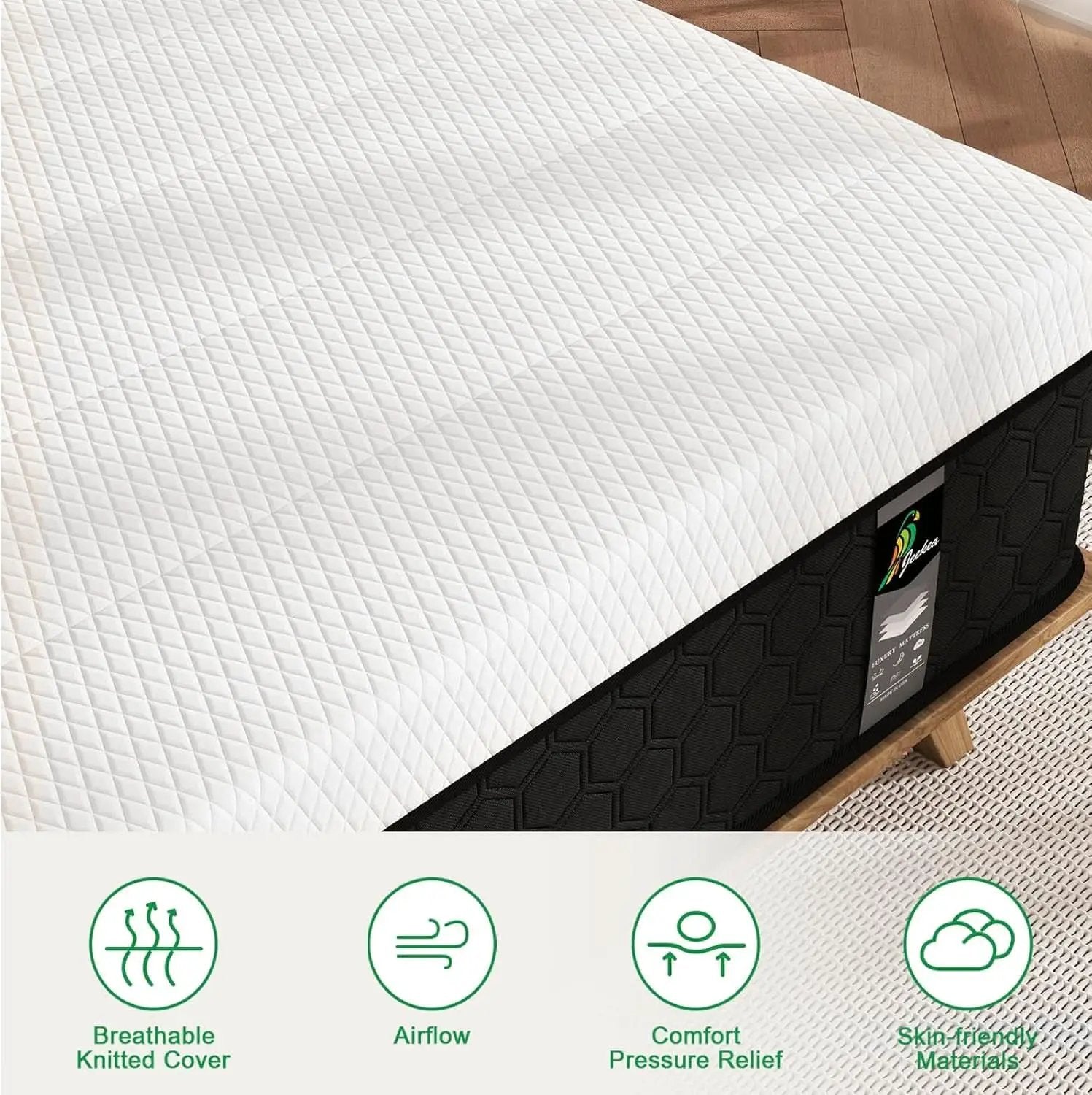Comfortable 10 Inch Full Hybrid Mattress for Restful Sleep from PriceLows™