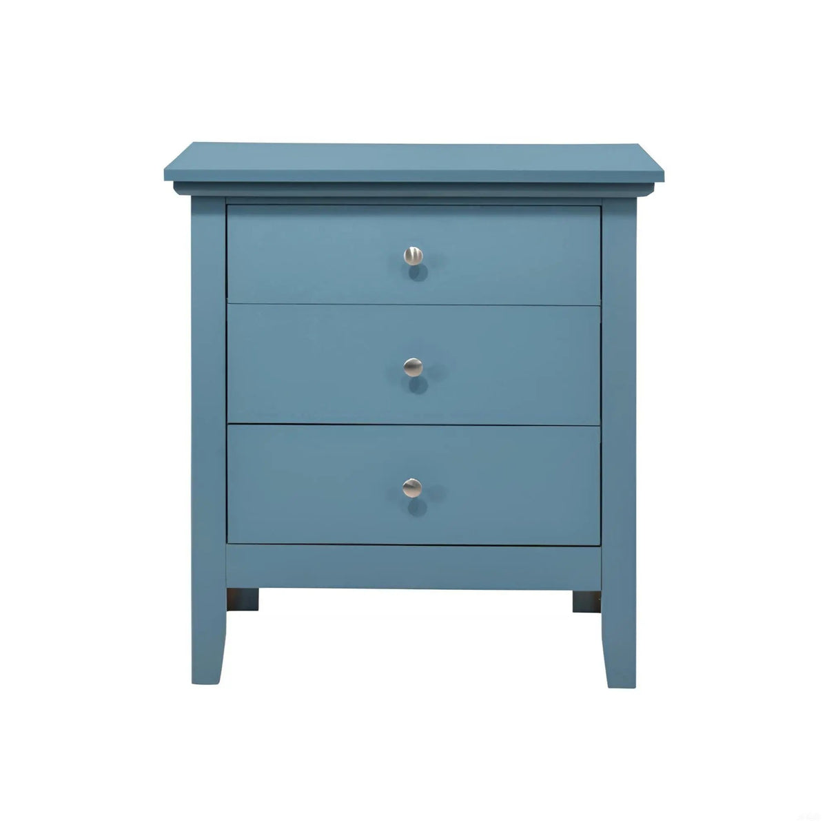 3 Drawer Nightstand | Real Wood Veneer | Dovetail Joints | Fully Assembled