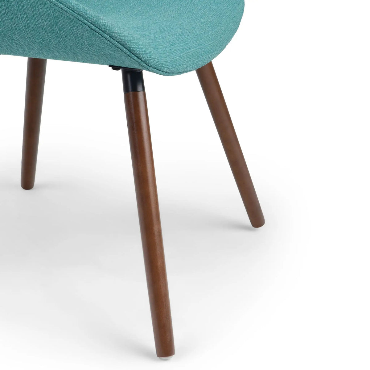 Malden Upholstered Bentwood Dining Chair | Mid Century Modern | Solid And Engineered Wood | High Density Foam