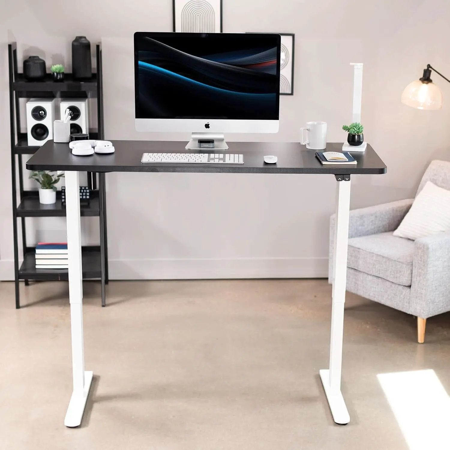 60 Inch Electric Height Adjustable Standing Desk For Office from PriceLows™