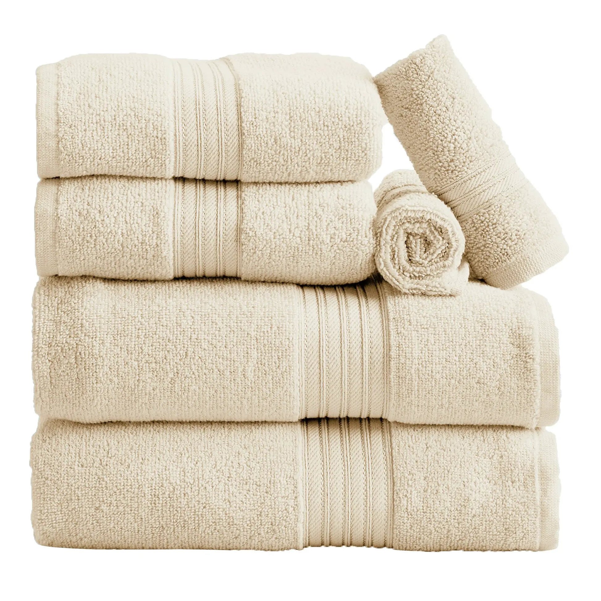 Cotton Terry Bath Towel Set - Cooper Collection from PriceLows™