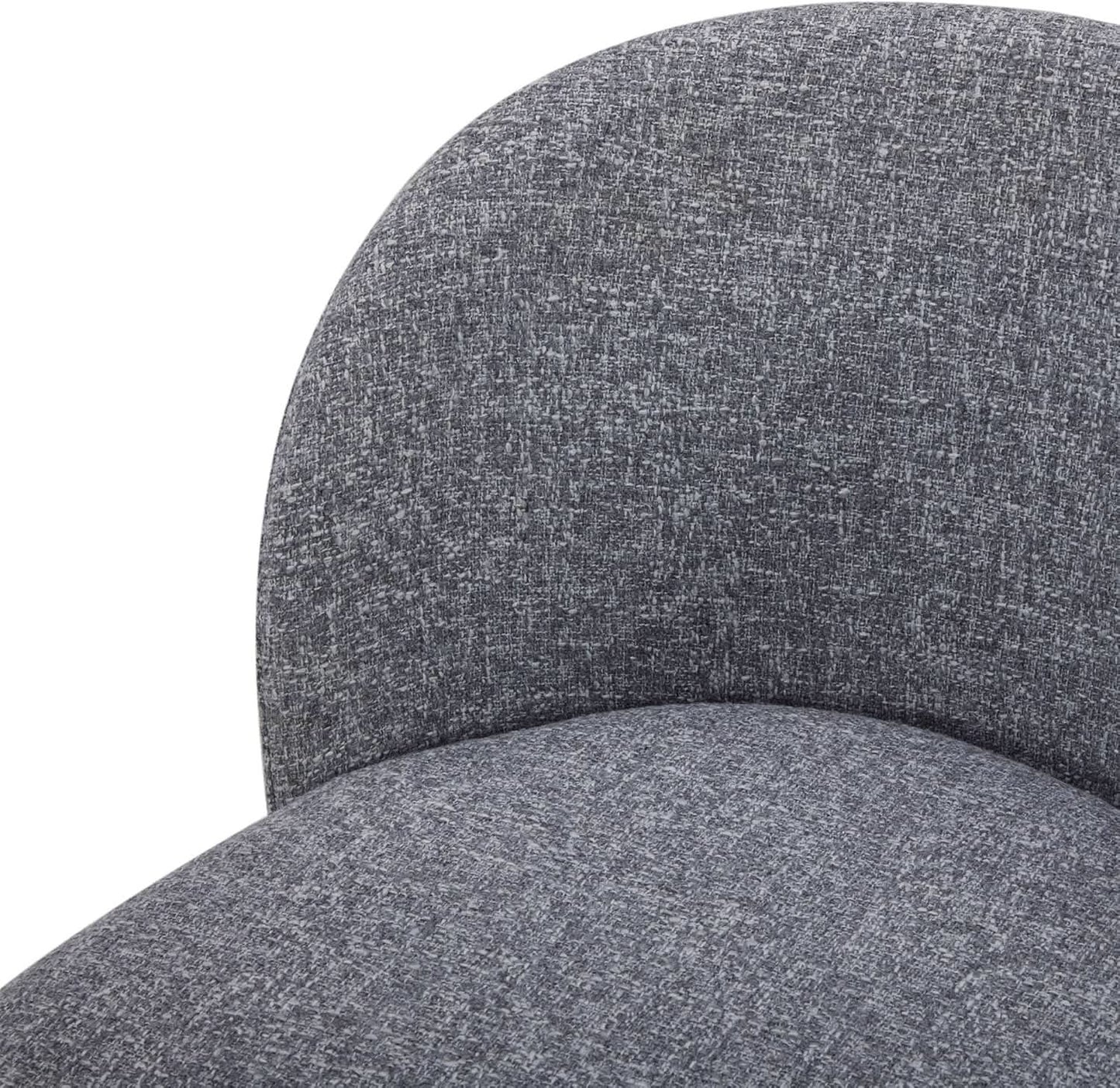 Set Of 3 Counter Height Bar Stools 360 Degree Swivel Grey from PriceLows™