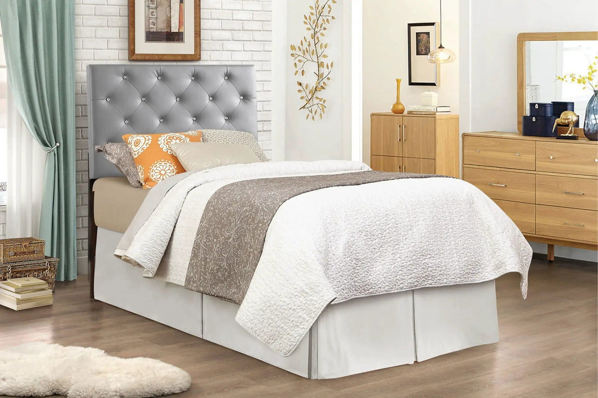 Panel Headboard & Button Tufting | 3 Pieces | Wood | Home