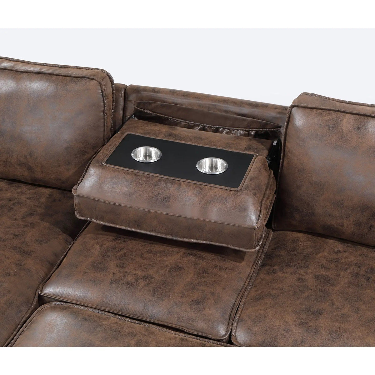 Territory Pull Out Sofa Bed Sleeper Sectional | 3 Pieces | Fabric | Bedroom
