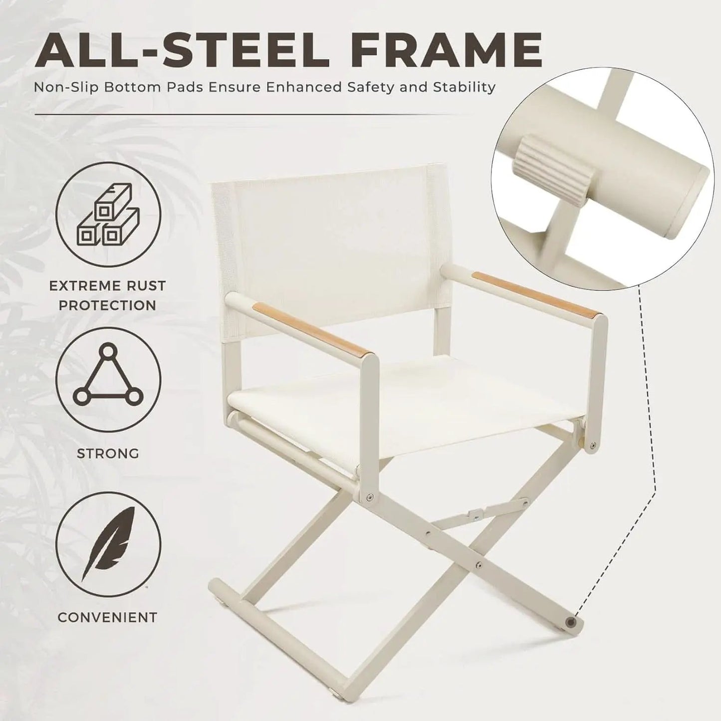 11 Piece Outdoor Dining Set Apricot Sling Mesh Chairs With Wood Grain Expandable Table For 6 To 8 from PriceLows™