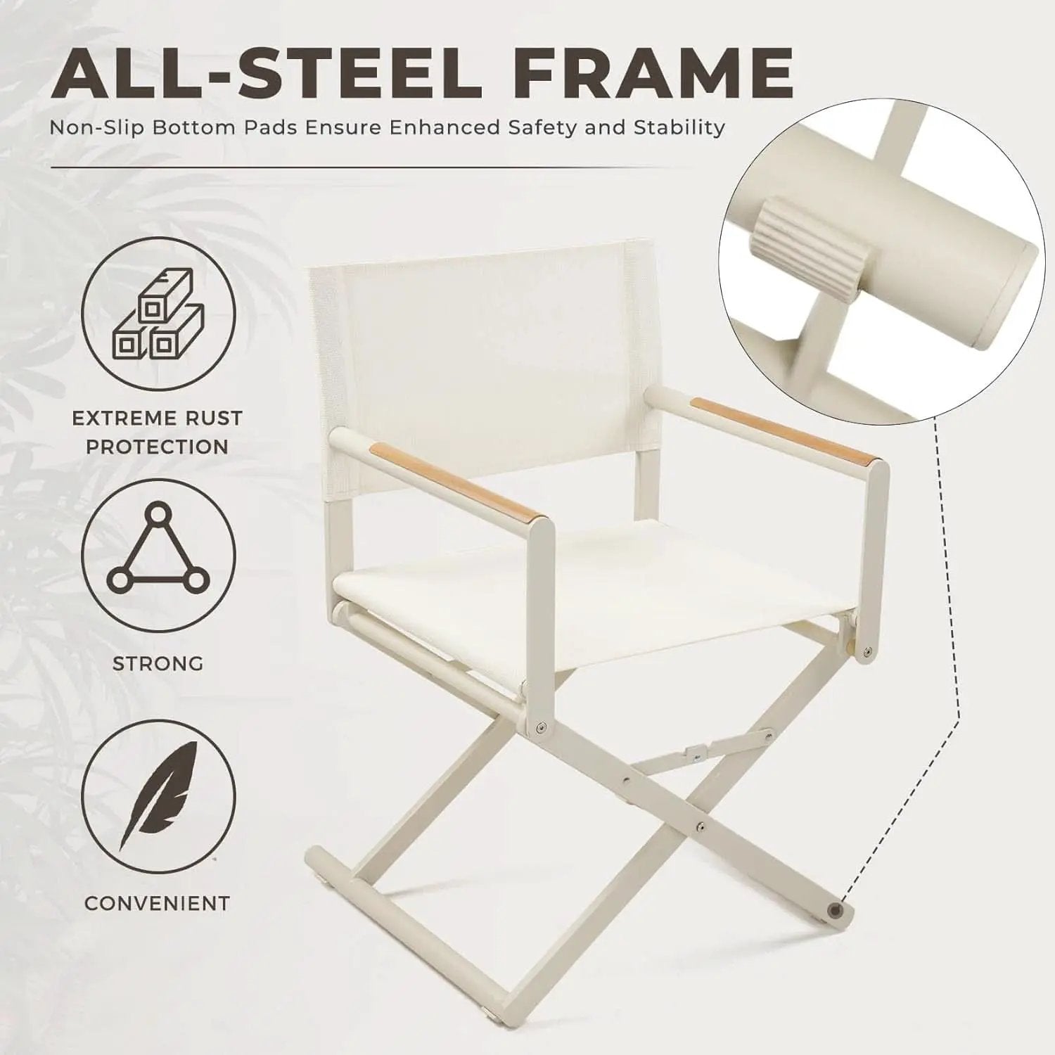 11 Piece Outdoor Dining Set Apricot Sling Mesh Chairs With Wood Grain Expandable Table For 6 To 8 from PriceLows™