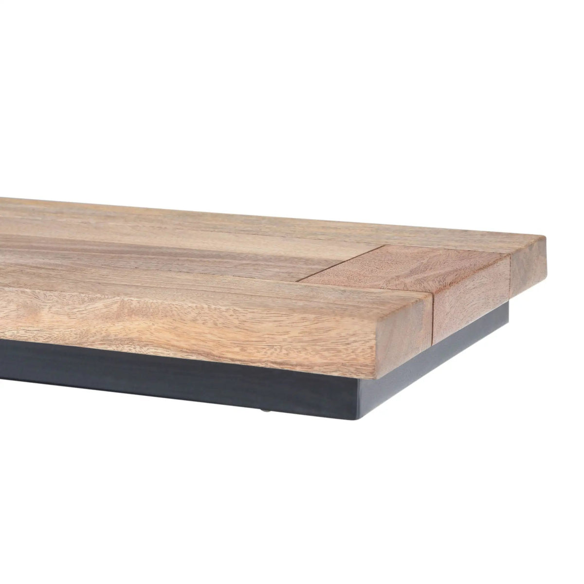 Skyler C Side Table | Handcrafted Solid Wood | Slide Under Couch Design | 24 Inch Height