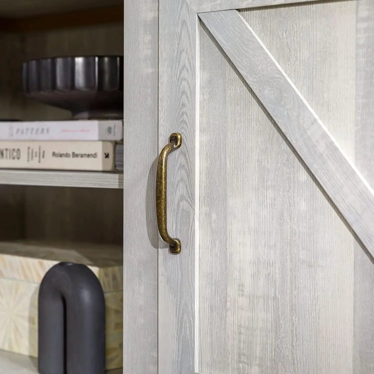 Georgetown Modern Farmhouse 70 Inch TV Stand Stone Grey from PriceLows™